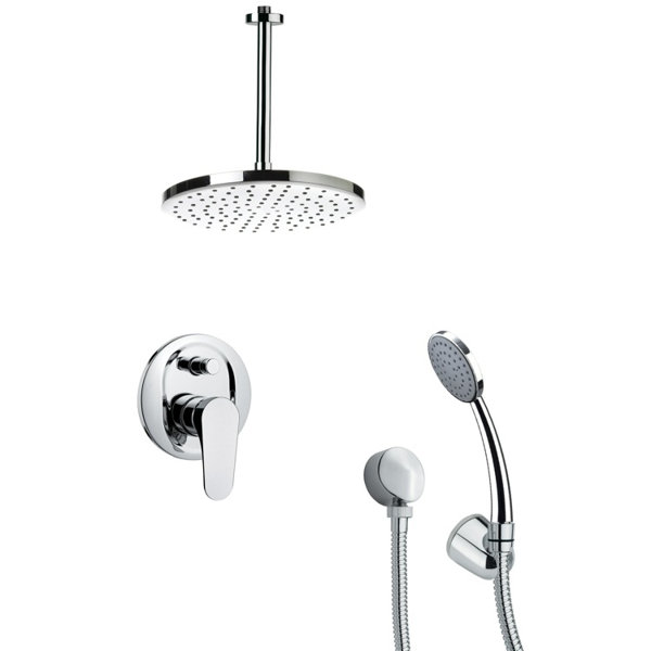 Remer by Nameek's Orsino Complete Shower System with Rough inValve